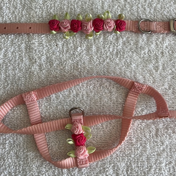 Pets Adjustable Dog Harness and Collar - Picture 9 of 12